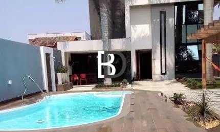 Casa com 6 quartos à venda na rua cinco, 01, jardim campomar, rio das ostras, 435 m2 por r$ 1.130.000