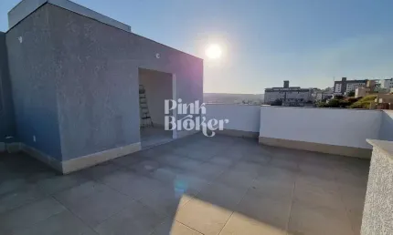 Cobertura à venda de 2 quartos com suíte e vista espetacular no bairro cabral, a uma quadra do shop