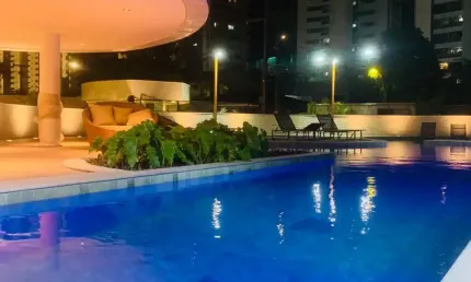 KS- OPORTUNIDADE NO JARDINS DA ILHA COM 135m² + ANDAR ALTO+ LAZER COMPLETO+4 VAGAS DE GARAGEM +COWORKING  E MUITO MAIS.