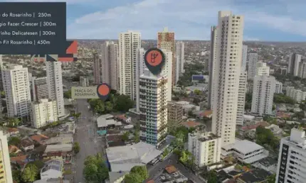 EA-Oportunidade Lindo apartamento no Rosarinho, 3 quartos, 60m², com lazer, próximo a Delictassem Rosarinho