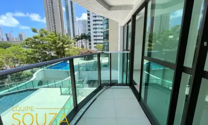 CHANCES VILLAGE | Fantástica oportunidade de 04 quartos em Boa Viagem | Novo | 134m² |