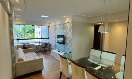 Oportunidade - Aflitos - Mobiliado - 3 Qtos sendo 1 suíte - Nascente -  Garagem coberta.