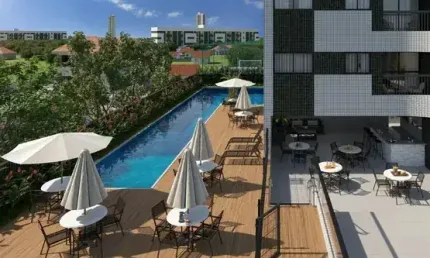 AKF- Apartamento 47m² , Bem localizado na Caxangá, 2 quartos, suíte , lazer completo.