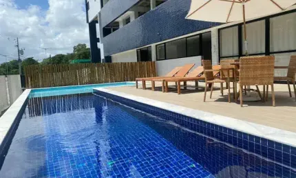Luar da praia i lindo apartamento em boa viagem  i 03 quartos i 80m² i area de lazer completa