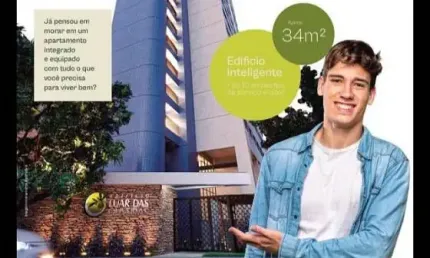 EM-Luar das Oliveiras Apartamento em CASA AMARELA com, 1 quarto, 1 suíte, 34 metros, lazer completo.