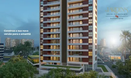 JARDINS JULIA CAVALCANTI | Apartamento 163 m² com 4 quartos no Rosarinho | Lazer completo | Excelente localização