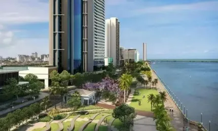 CNN - Cais Avenida Moura Dubeux: a partir de 118m², 3 e 4 Suítes com Vista Para o Mar e Lazer Completo