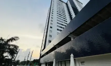 Cnn - edf. luar da praia apartamento 3 quartos 1 suíte, 81m², 2 vagas, lazer completo, oportunidade