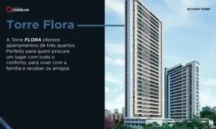 Em-apartamento 3 quartos 1 suíte 76m²  praticidade e conforto na madalena  edf. botanik