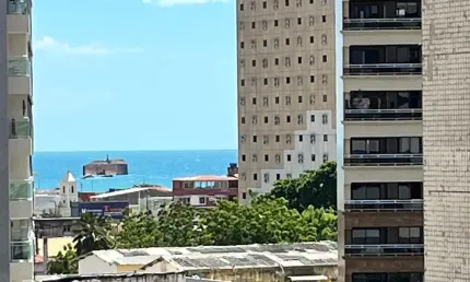 Apartamento aconchegante com 1 quarto em Meireles- 180m da Praia de Iracema