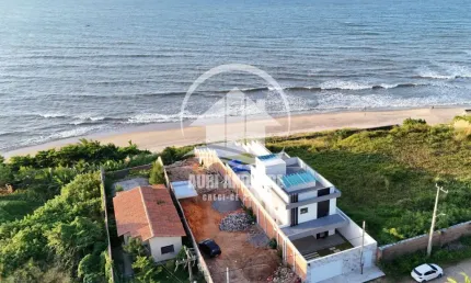 Sensacional casa nova frente mar apenas 15min  de fortaleza no pacheco - caucaia