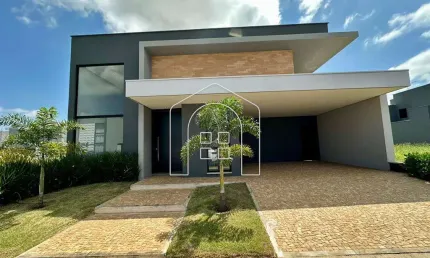 Casa em condomínio fechado com 3 quartos à venda no jardim tangará, marília , 200 m2 por r$ 1.590.000