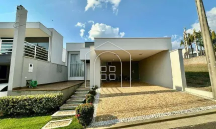 Casa em condomínio fechado com 3 quartos à venda no jardim colibri, marília  por r$ 800.000