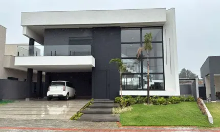 Casa de luxo a venda em arapongas com 4 suites e area de lazer completa!