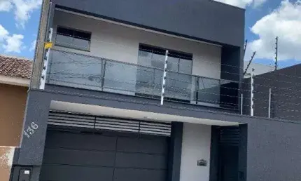 Sobrado de 3 dormitorios com suite e churrasqueira em jardim san raphael v