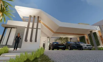 Casa de alto padrao a venda em arapongas - golden garden residence condominio - em fase acabamento