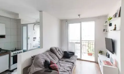 Excelente oportunidade: apartamento à venda em são paulo-sp, 2 quartos, 2 salas, 1 banheiro, 1 vaga, 50m² no jardim brasil!