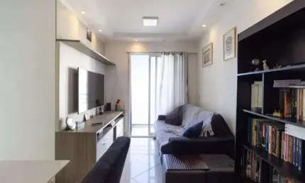 Apartamento à venda em são paulo-sp: 2 quartos, 2 salas, 1 banheiro, 1 vaga - parque novo mundo, 50m². venha conferir!