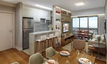 Apartamento a venda em santana 2 quartos, 2 vagas, 69m²