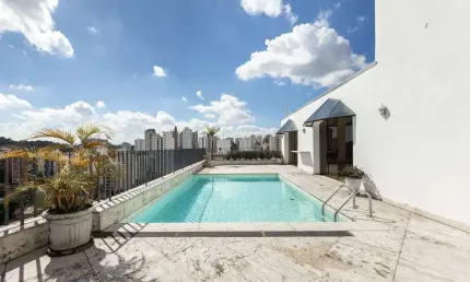 Cobertura com 4 quartos à venda na rua nabih assad abdalla, 412, real parque, são paulo, 446 m2 por r$ 2.500.000