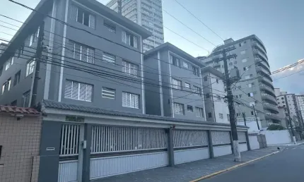 Lindo apartamento proximo à praia no melhor bairro da cidade 1 dormitorio com garagem bairro guilhermina
