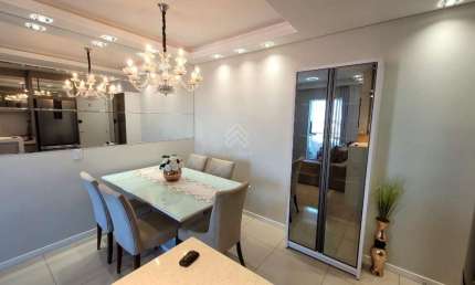 Residencial Acqua Di Fontana - Apartamento mobiliado 2 dormitórios sendo 1 suíte bairro Cordeiros, Itajaí/SC
