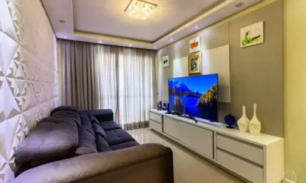 Apartamento de 88,10m² com 2 quartos sendo 1 suíte em campinas