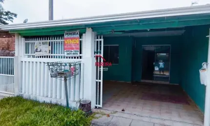 Casa com 2 quartos à venda na rua florianópolis, 1288, shangri-lá, pontal do paraná, 46 m2 por r$ 239.900