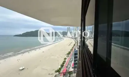 Apartamento de frente para o mar na barra sul – 3 suítes, 190m², vista panorâmica – balneário camboriú