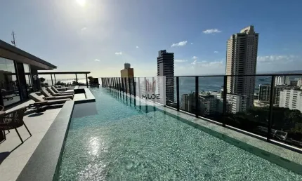 Studio à venda no corredor da vitória - alive salvador - 27m² - vista mar - perto do carnaval de salvador