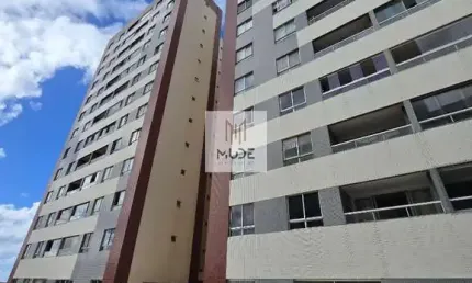 Condomínio vista mar no costa azul - apartamento 3/4 com 74m², 2 vagas, varanda com reike e infraestrutura completa!