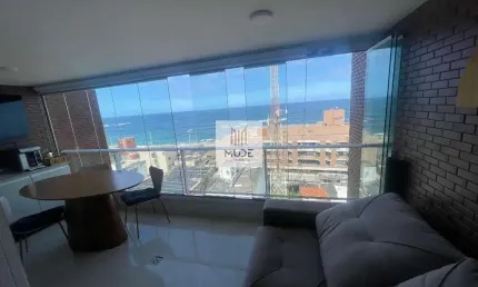 Apartamento 1 quarto à venda no seven residence - vista mar, pituba, salvador - nascente, 52m², infraestrutura completa