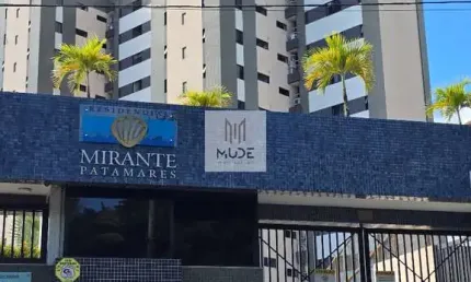 Apartamento 3 quartos com 2 suítes, 126m² - porteira fechada -  á venda no mirante de patamares ? reformado e com 3 vagas - colina a - salvador