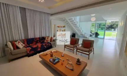 Casa de luxo à venda em guarajuba | 6 suítes, 540m², porteira fechada- condomínio dos corais - guarajuba - camaçari - litoral norte - bahia