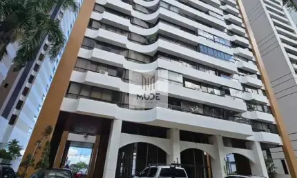 Apartamento para locação no edifício golden tower - 3 quartos com suíte e home office - 134m² - corredor da vitória