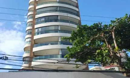 Palazzo versília, 1 quarto e sala com varanda e vista mar -  à venda na barra.