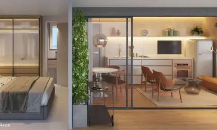 Alive horto florestal -  studios e 1 quarto, 34 a 40m² de área. a venda no horto florestal - últimas unidades - dona empreendimentos