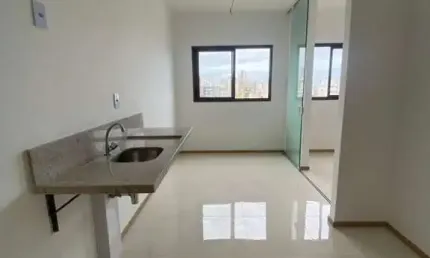 Apartamento à venda na pituba, salvador-ba: 1 quarto, 1 suíte, 1 sala, 1 banheiro, 1 vaga de garagem - 25m² de área.