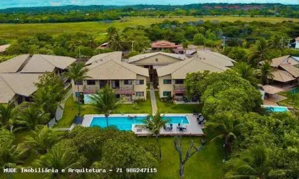 Village mobiliado com 2/4, varanda e 1 vaga à venda no itacimirim
