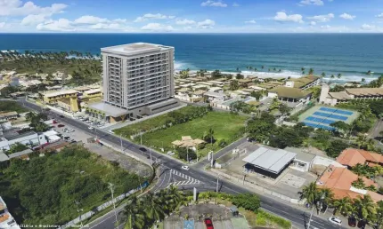 Premium Stella Maris - Studio, 1/4 e 2/4 com o mar aos seus pés. Tipologias de 46 a 70m² - Venda em Salvador / BA no bairro Stella Maris -SANTA HELENA