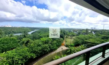 Parque tropical, apto 3 ou 4 suítes com closet e varandão gourmet, 115 e 155m², 3 vagas, vista mar e parque | à venda - patamares