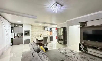 Conforto e Estilo: Apartamento Semimobiliado, 3 Quartos