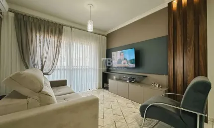 Apartamento semimobiliado de 2 quartos no Passo dos Fortes, Chapecó