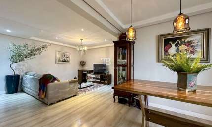 Apartamento de 3 quartos semimobiliado com sacadas no Centro de Chapecó
