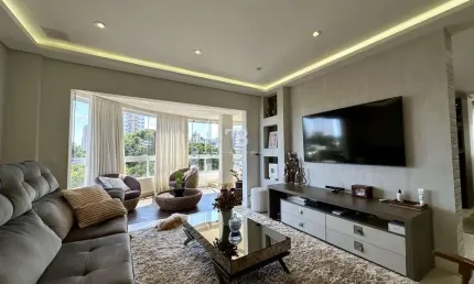 Apartamento mobiliado com 3 suítes no Centro de Chapecó