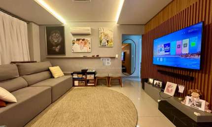 Belíssimo Apartamento 01 Suíte + 02 Dormitório com Terraço e 3 Vagas de Garagem