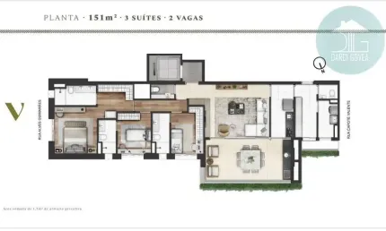 Apartamento com 3 quartos à venda em Pinheiros, São Paulo 