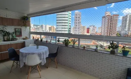 Apartamento com 3 quartos à venda no Boqueirão, Praia Grande 