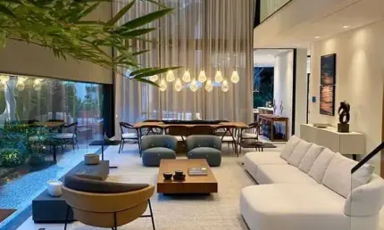 Casa mobiliada, decorada e automatizada para venda em riviera de são lourenço (módulo 17).