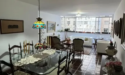 Excelente imóvel com 121 m², 3 quartos em copacabana